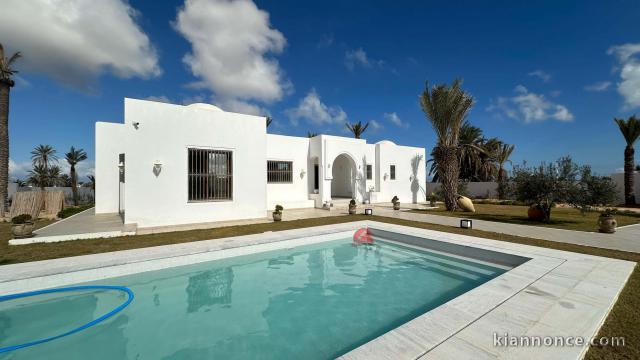 GRANDE MAISON SUR MEZRAYA DJERBA ZA - RÉF V693