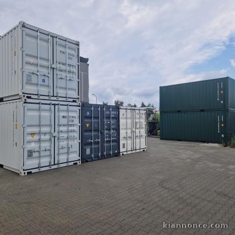 Containers 10, 20, 40 pieds de premier voyage