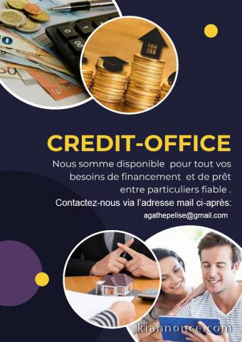 offre de prêt entre particulier sérieux et honnête en 48H