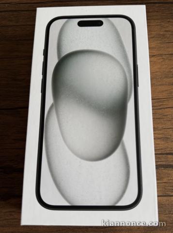 📱 iPhone 15 – 256 Go – NEUF SCELLÉ 