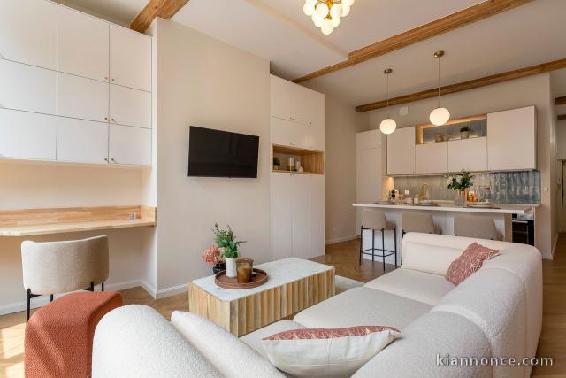 Appartement 2 pièces meublés 