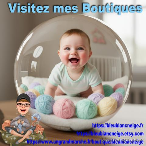 DESTOCKAGE PERMANENT layette tricot bébé pas cher