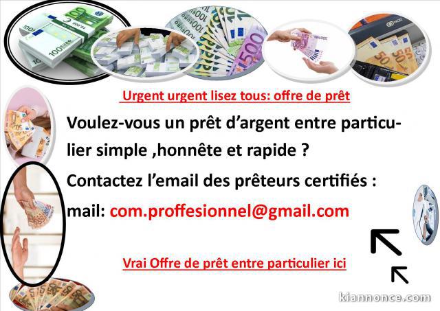 Le PRÊT ENTRE PARTICULIER