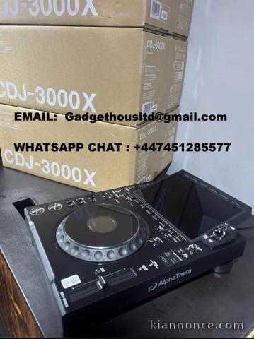 AlphaTheta CDJ-3000X, Pioneer CDJ-3000, Pioneer DJ DJM-A9