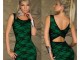 Robe courte MIRANDA verte