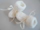 chaussons b&eacute;b&eacute; tricot fait main tricot laine 