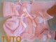 Explication TUTO trousseau rose layette b&eacute;b&eacute; tricot
