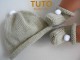 Explication TUTO bonnet chaussons pompons b&eacute;b&eacute;