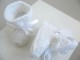 Chaussons bottons b&eacute;b&eacute; point de riz