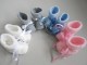 Chaussons b&eacute;b&eacute; diverses couleurs