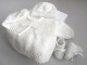 Trousseau b&eacute;b&eacute; blanc astra, laine tricot b&eacute;b&eacute; fait main