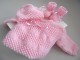 Tricot b&eacute;b&eacute; trousseau laine rose Astra
