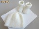Explication tricot b&eacute;b&eacute;, bonnet chaussons mousse