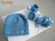 Tuto tricot b&eacute;b&eacute; Bonnet et chaussons TORSADE