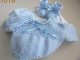 Explications, Tuto tricot b&eacute;b&eacute; trousseau 3pi&egrave;ces BLEU Astra