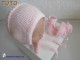 Tuto b&eacute;guin chaussons tricot bb style princesse Charlotte