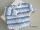 Brassi&egrave;re b&eacute;b&eacute;, tricot&eacute; main, tricot bb, layette, gar&ccedil;on