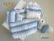 Tuto, tricot b&eacute;b&eacute;, brassi&egrave;re, ensemble, explications avec photos