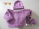 Fiche Tricot b&eacute;b&eacute;, TUTO FACILE, explications Ensemble bb