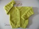 Fiche Tricot b&eacute;b&eacute;, TUTO, Gilet b&eacute;b&eacute; et enfant plusieurs tailles 