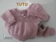 Fiche Tricot b&eacute;b&eacute;, TUTO, ensemble complet layette bb