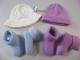 Lot destockage tricot b&eacute;b&eacute; pas cher layette bb fait main 6 mois
