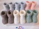 Chaussons tricot b&eacute;b&eacute; mod&egrave;les layette bb tricot&eacute;s main
