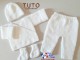 Patron FACILE tricot bb layette mod&egrave;le layette &agrave; tricoter TUTO