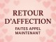 Retour Affectif Rapide &ndash; Voyance & M&eacute;dium exp&eacute;riment&eacute;